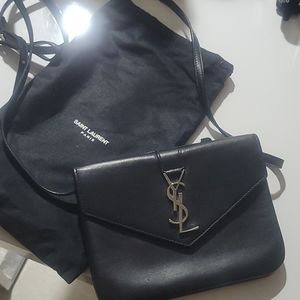 Ysl crossbody tri-pocket sling
